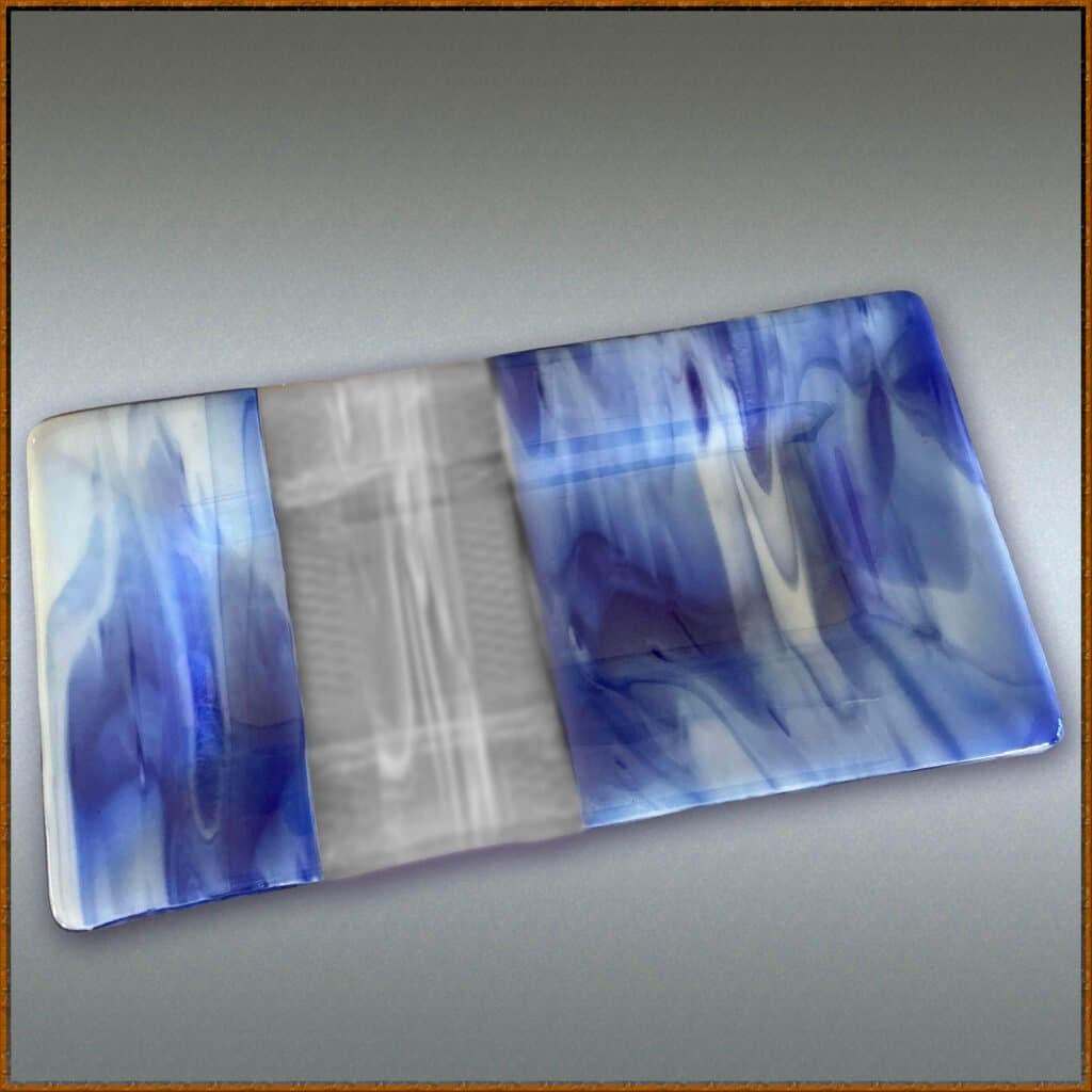 Blue Clear Tray