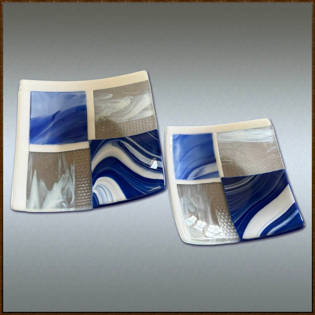 Blue White Nested Bowls